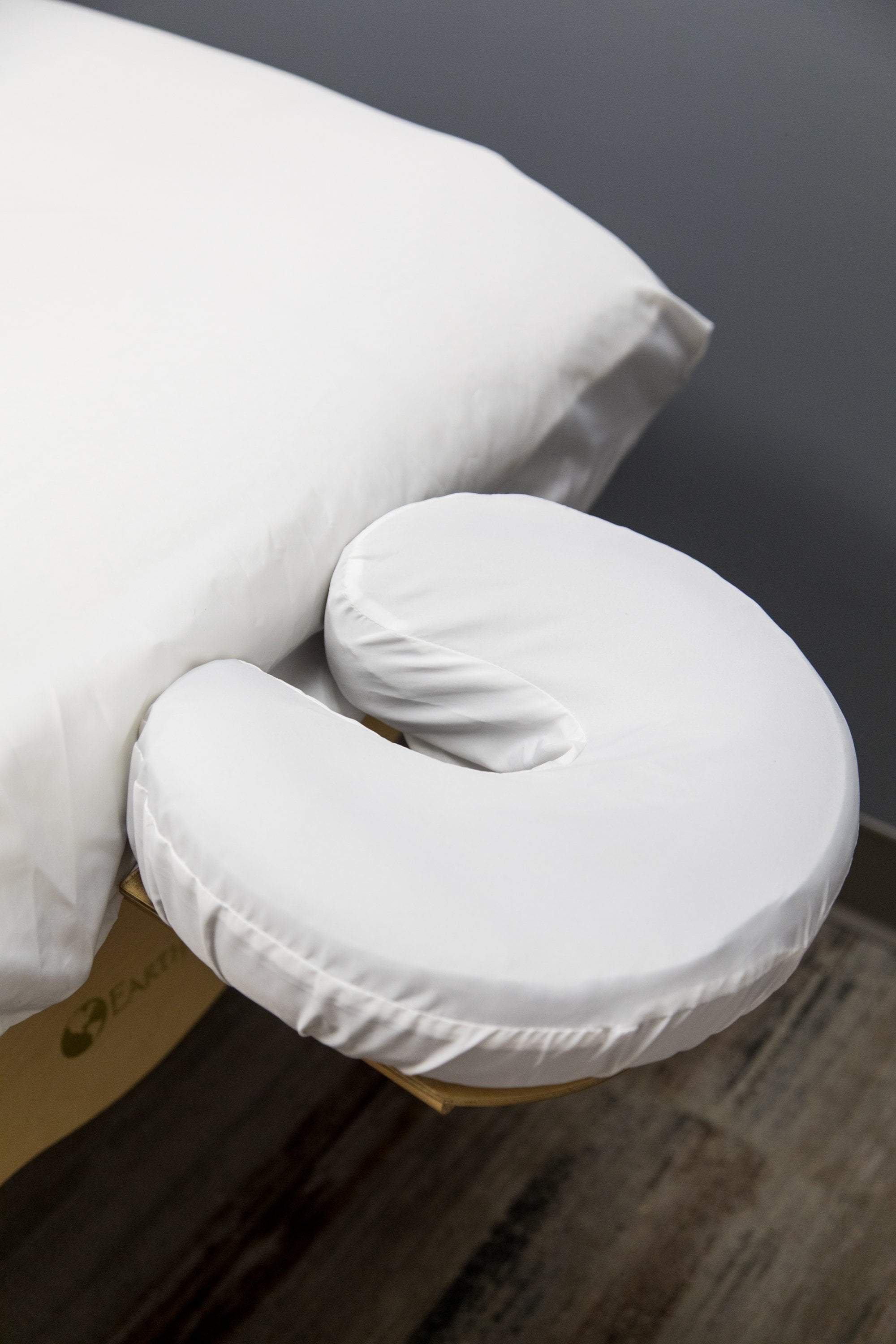 Sposh Premium Waterproof Fitted Sheet and Face Rest Cover for Massage Tables,  White - Image 6