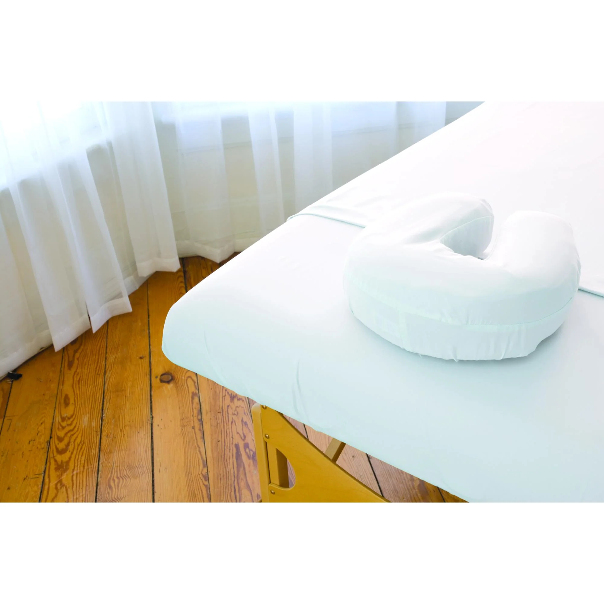 Sposh Premium Waterproof Microfiber Protective Face Rest Cover, White