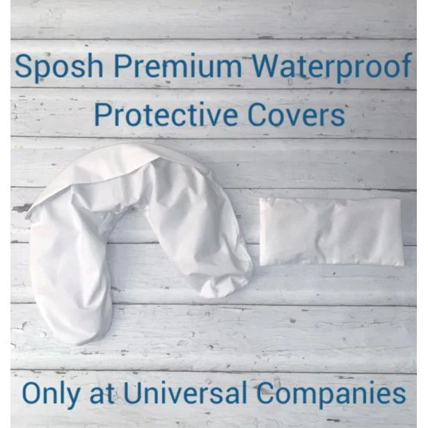 Sposh Waterproof Pillow Case, White - Image 2