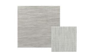 FOH Square Metroweave Mat/Liner, Mesh Gray, 8.75", 12 ct