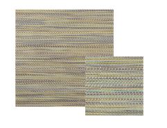 FOH Square Metroweave Mat/Liner, Urban Peacock, 8.75", 12 ct