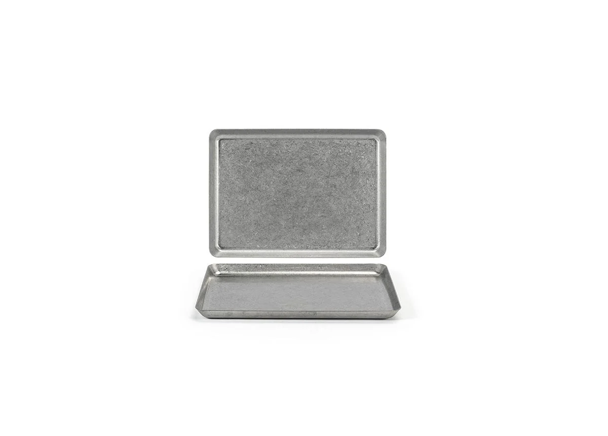 FOH Mod Stainless Steel Plate, Antique - Image 2