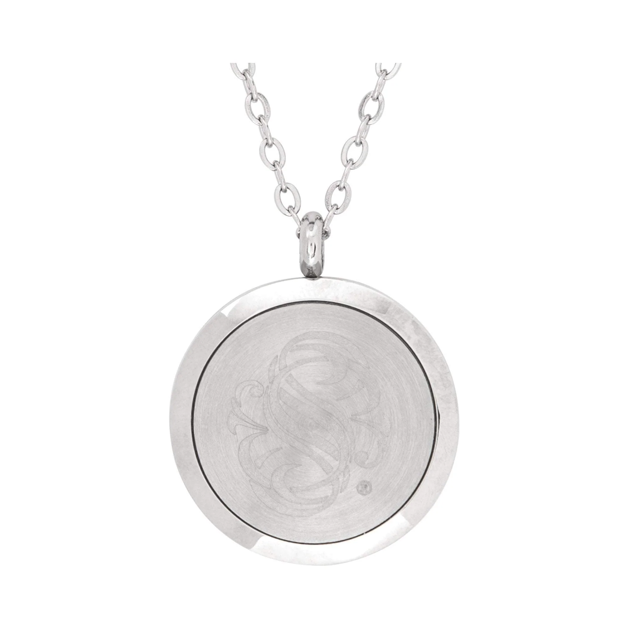 Stainless Steel Orient Crystal Pendant - Image 4