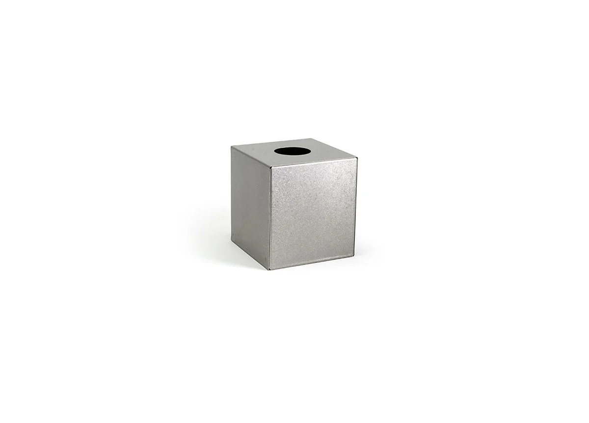 FOH Brushed Stainless Tissue Cover, 4 ct - Image 2