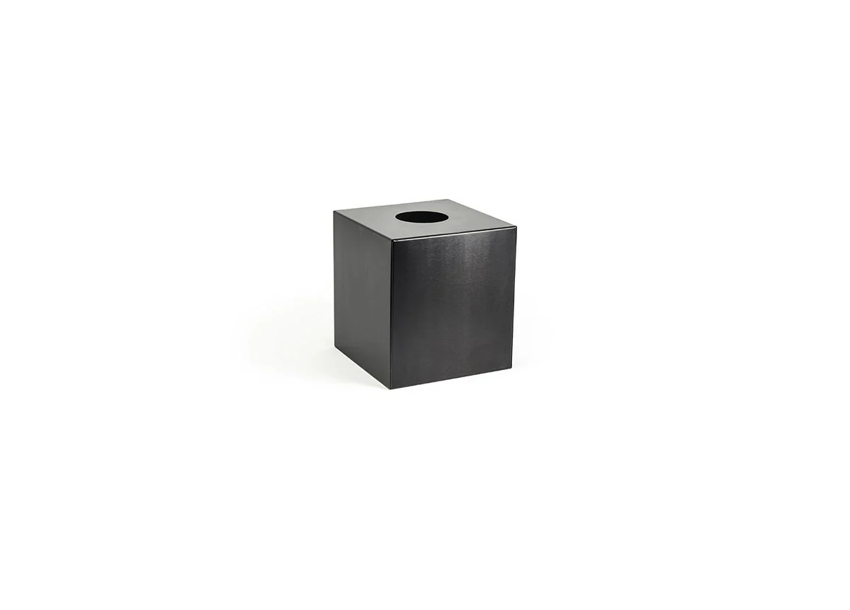 FOH Brushed Stainless Tissue Cover, 4 ct - Image 3