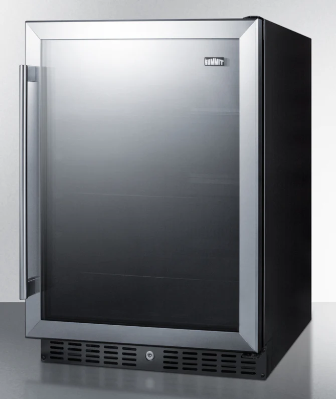Summit Under Counter Glass Front Fridge, ADA Compliant - Image 3