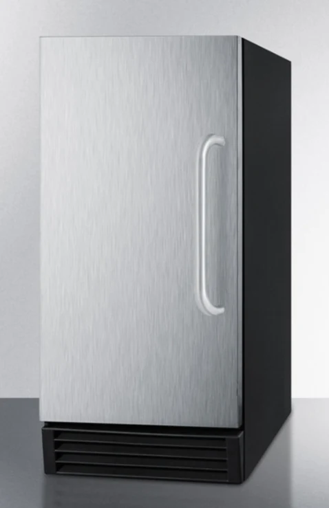 Summit Under Counter Ice Maker, ADA Compliant, Stainless Steel - Image 3