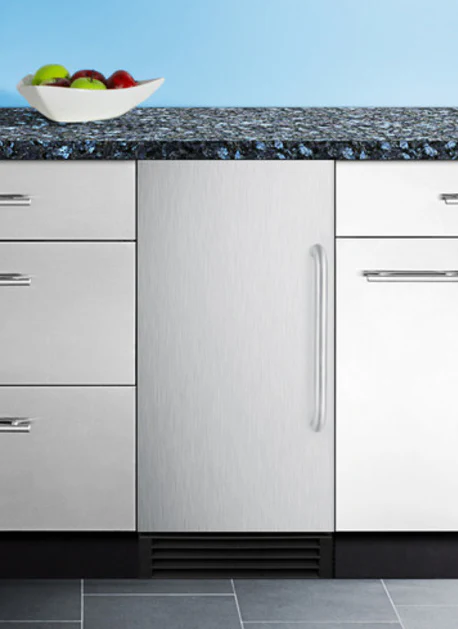 Summit Under Counter Ice Maker, ADA Compliant, Stainless Steel - Image 4