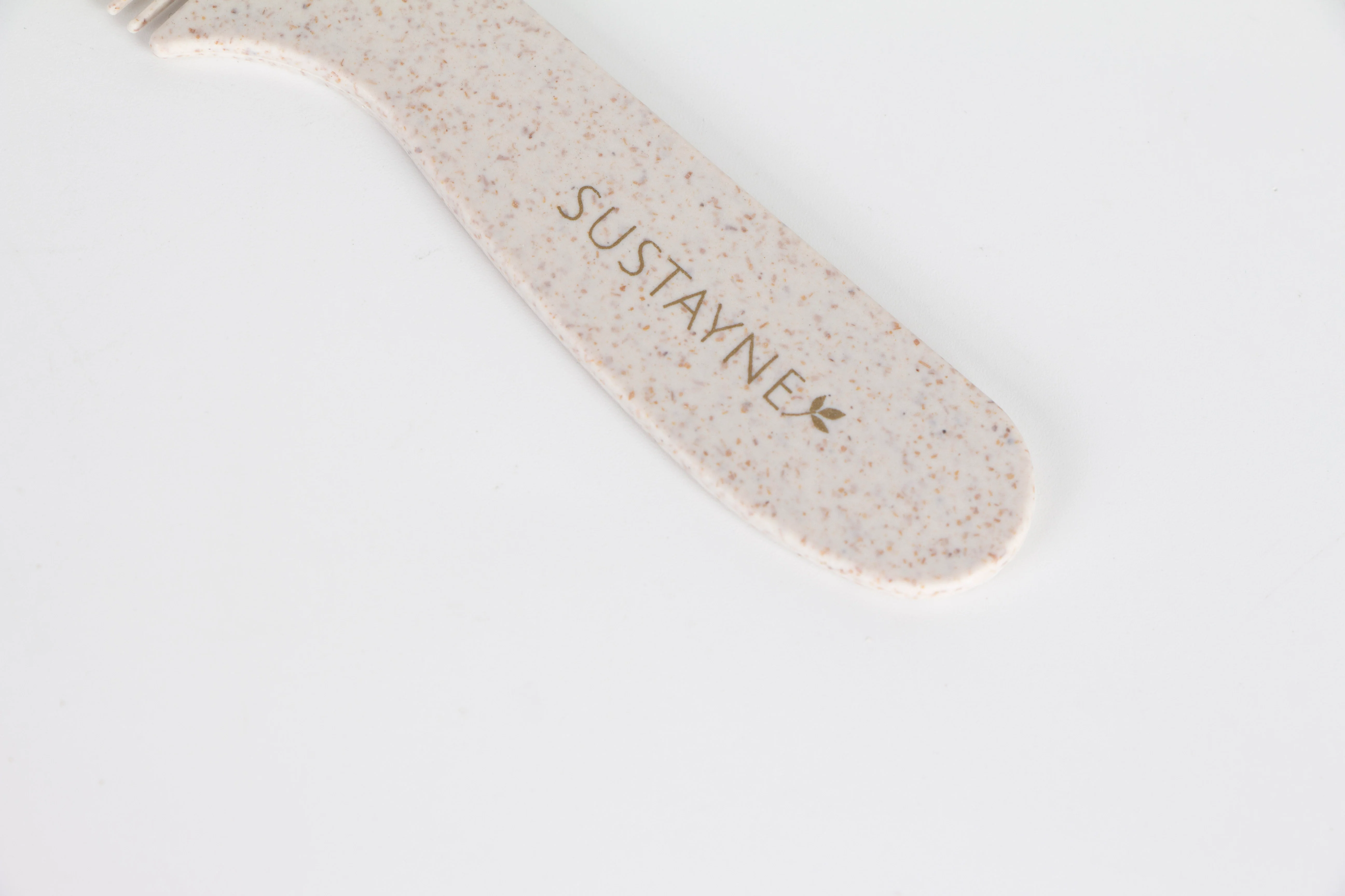 Sustayne Hair Comb, Wheat Straw, 6.8" - Image 4