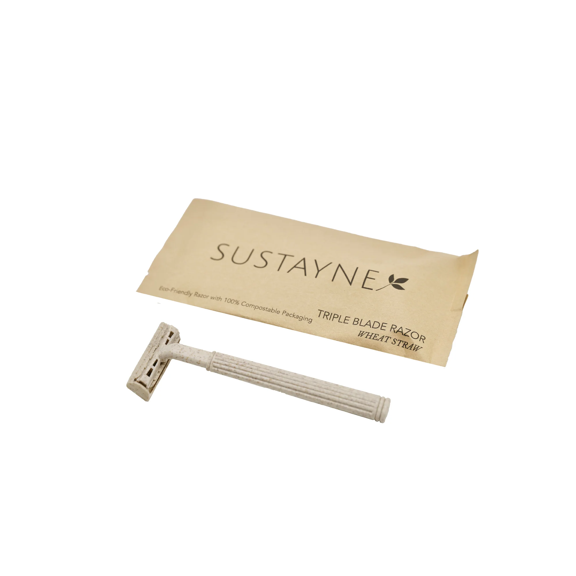 Sustayne Razor, Wheat Straw, Triple Blade - Image 4
