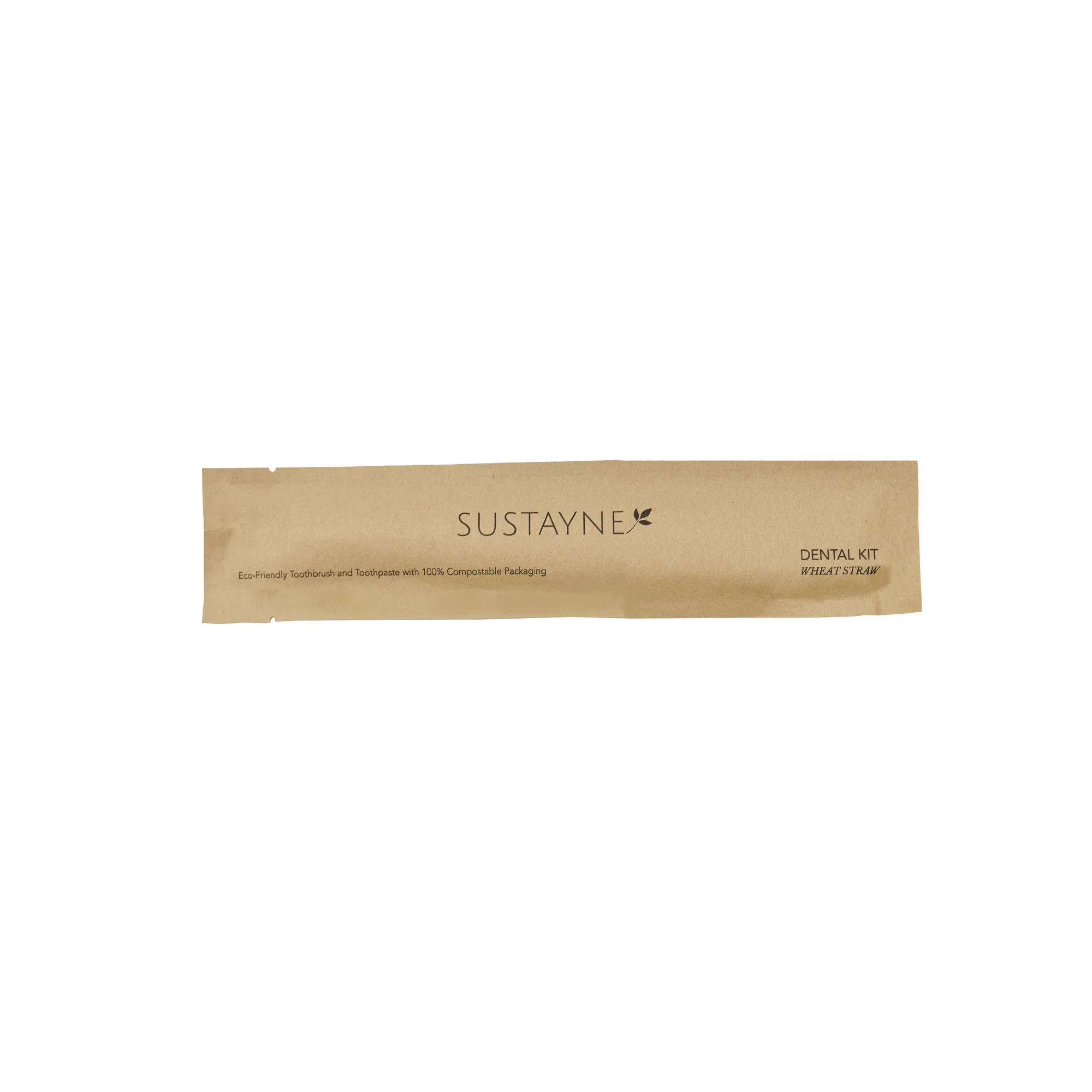 Sustayne Toothbrush & Toothpaste Packet Set, Wheat Straw - Image 3