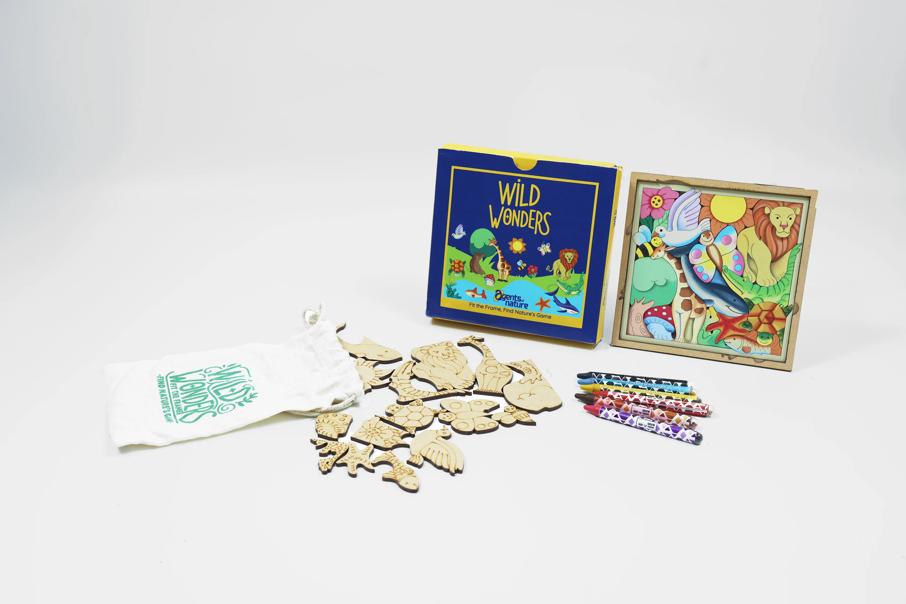 Sustayne Wonderland Bamboo Puzzle - Image 2