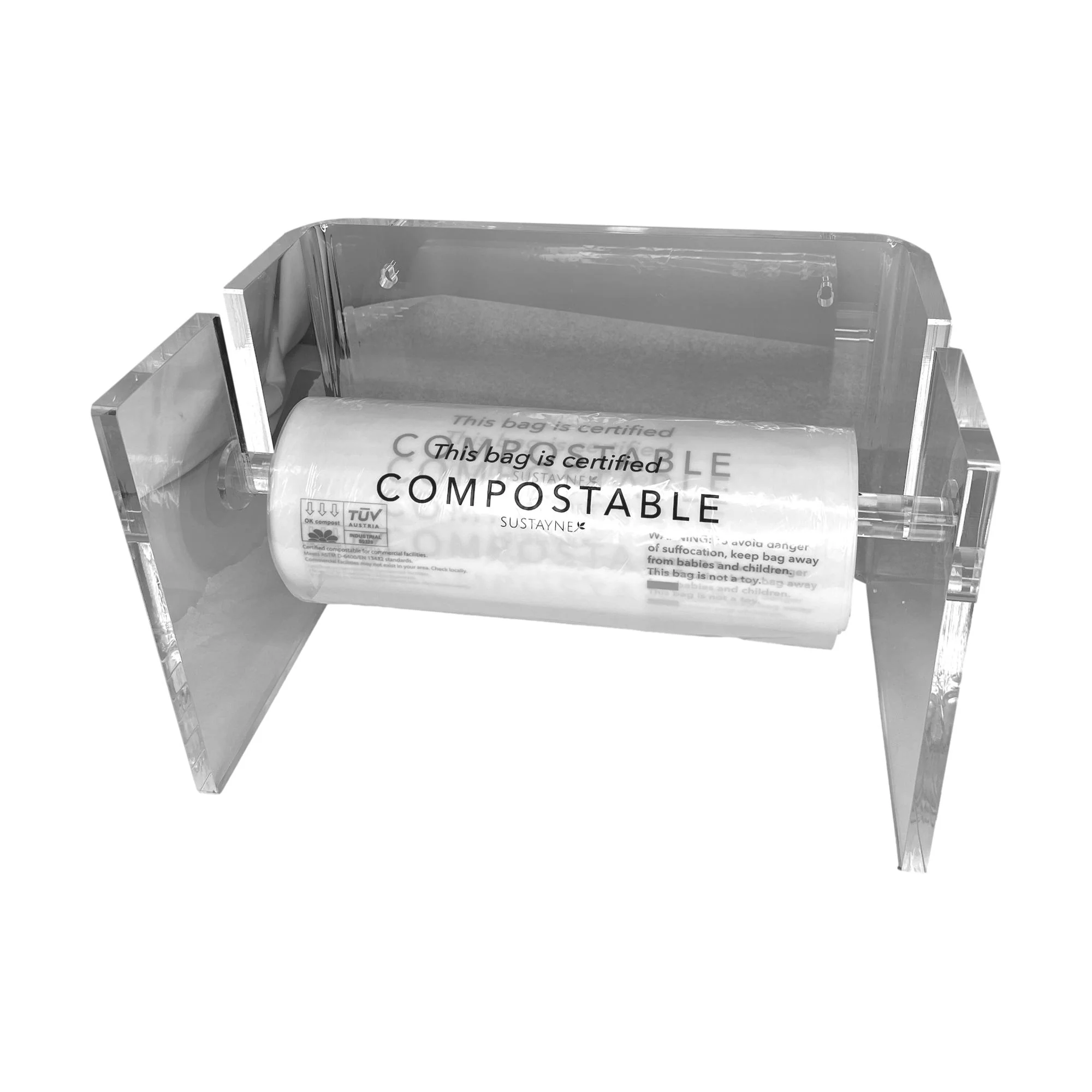 Swimsuit Bag Dispenser, Acrylic - Image 2