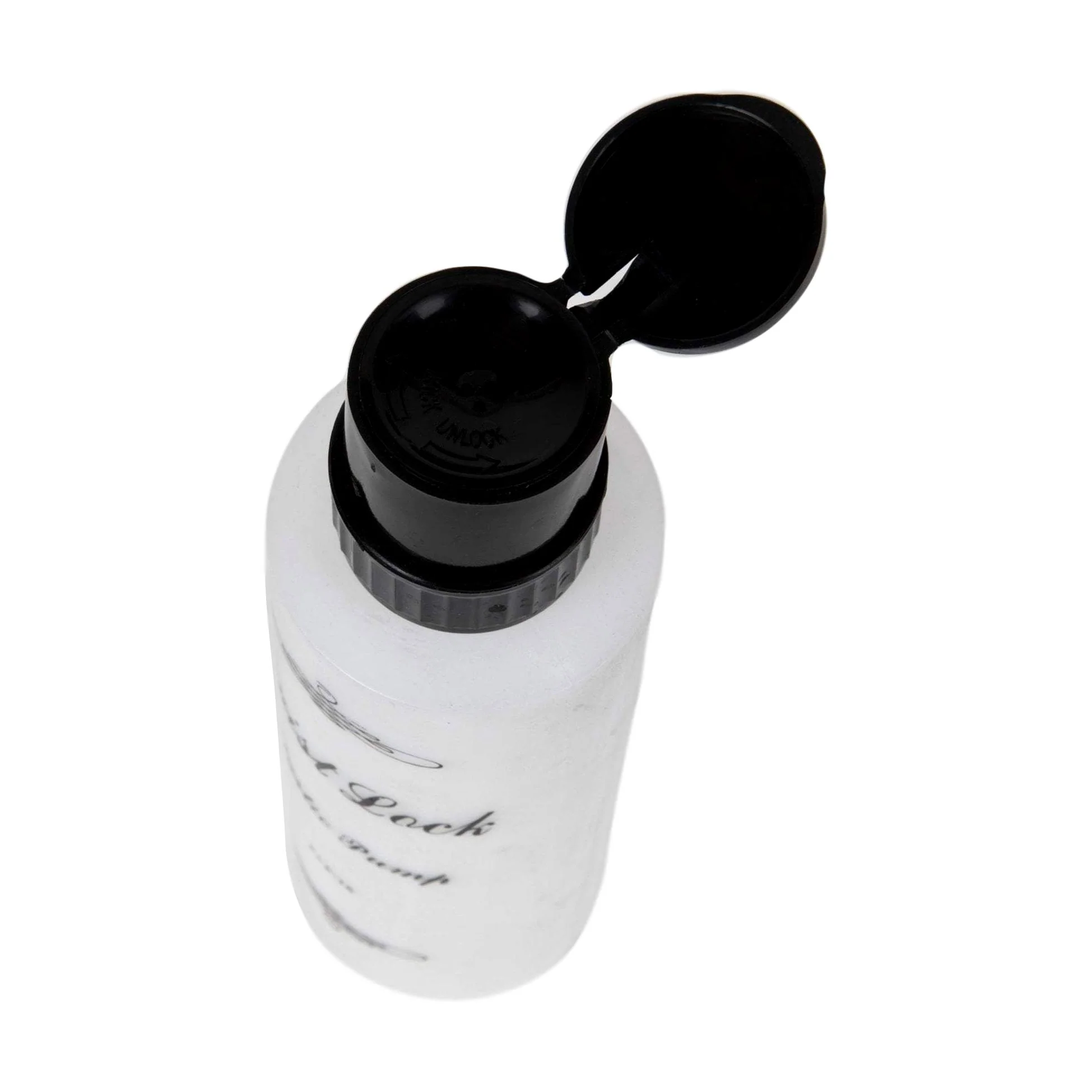 Tall Round Liquid Pump Dispenser, Twist Lock Top, Flip Cap, 16 oz - Image 5