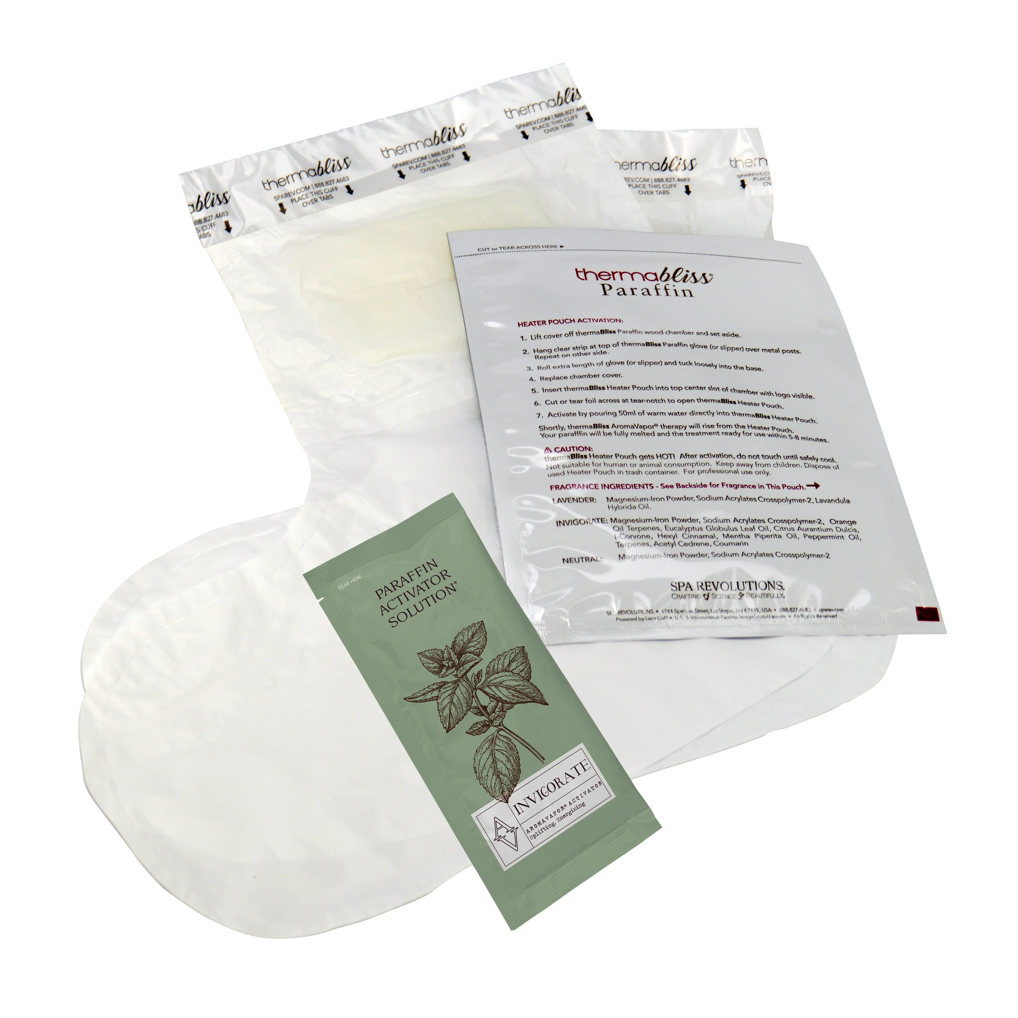 thermaBliss Nourishment Paraffin Blend, Feet, 30 pair - Image 4