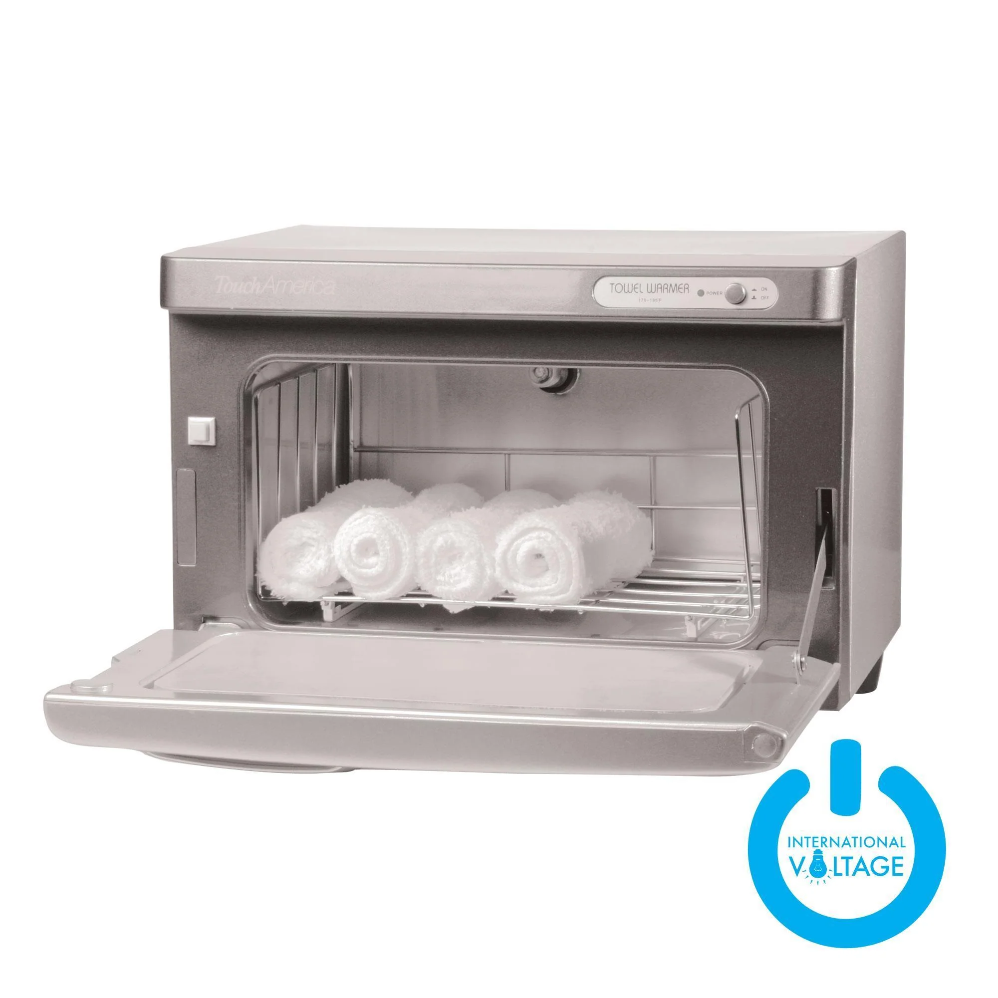 TouchAmerica Mini Towel Cabi with UV / Silver / 220V