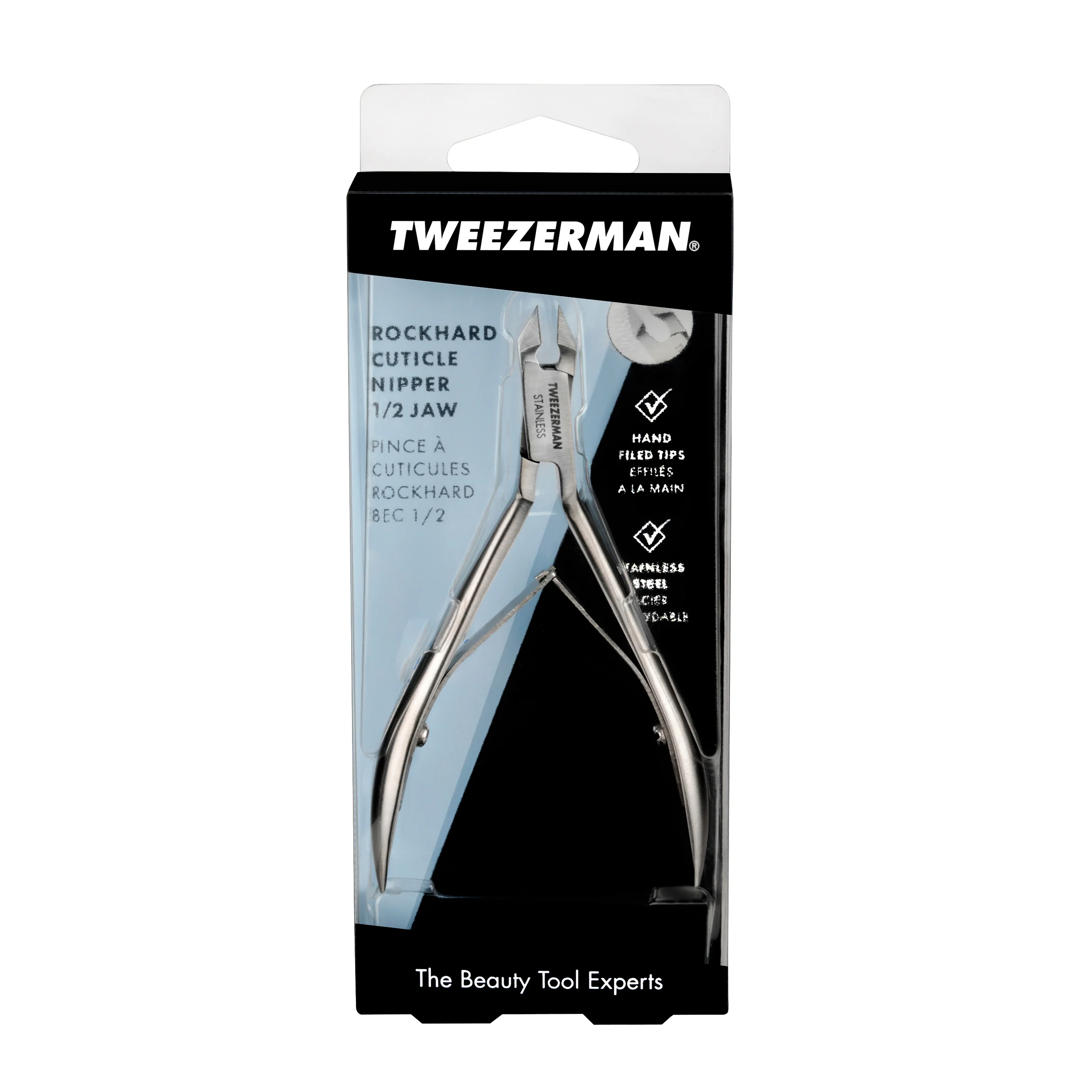 Tweezerman Rockhard Cuticle Nipper 1/2 Jaw - Image 3
