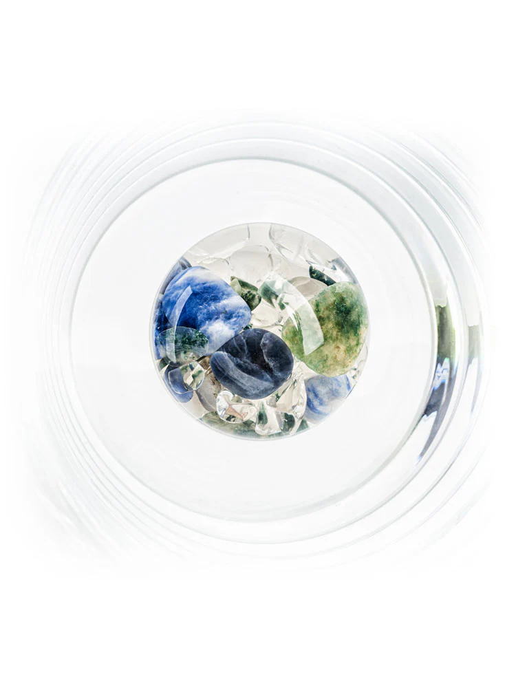 VitaJuwel Crystal Flower Vase, Flora - Image 3