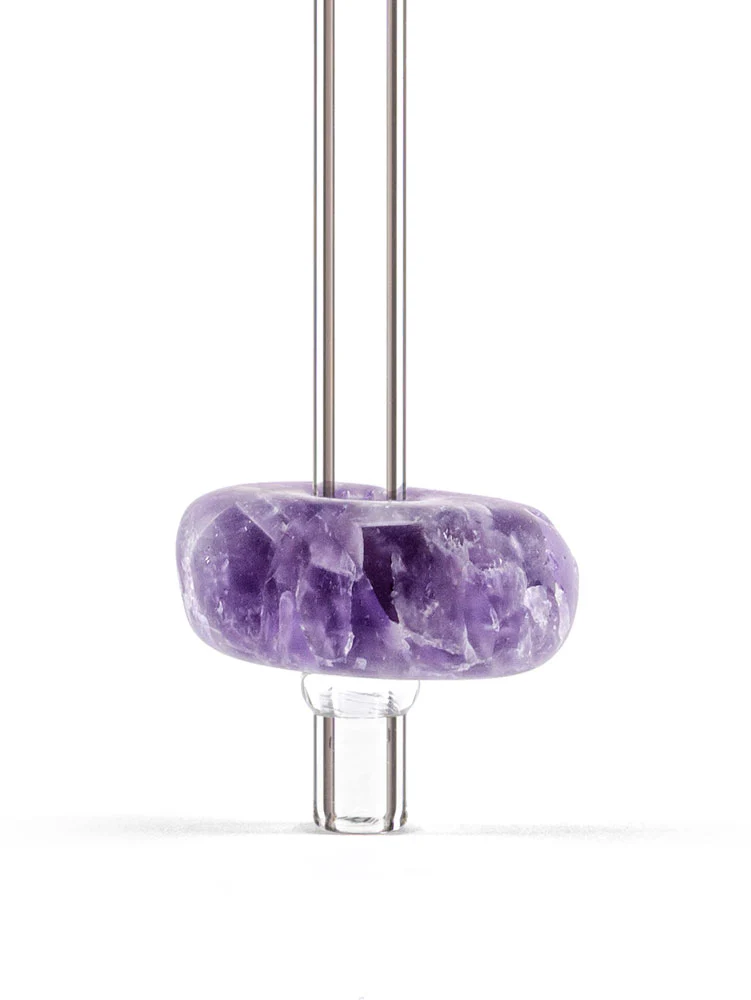 VitaJuwel Crystal Straw, Amethyst - Image 2