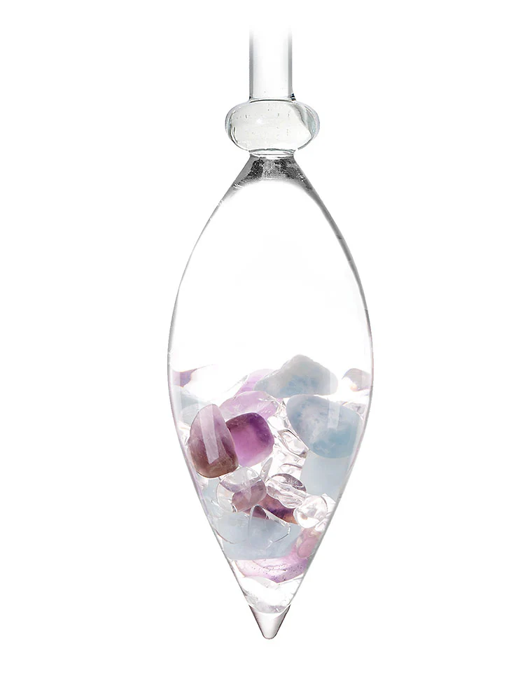 VitaJuwel Gemstone Vial, Flower of Life - Image 2