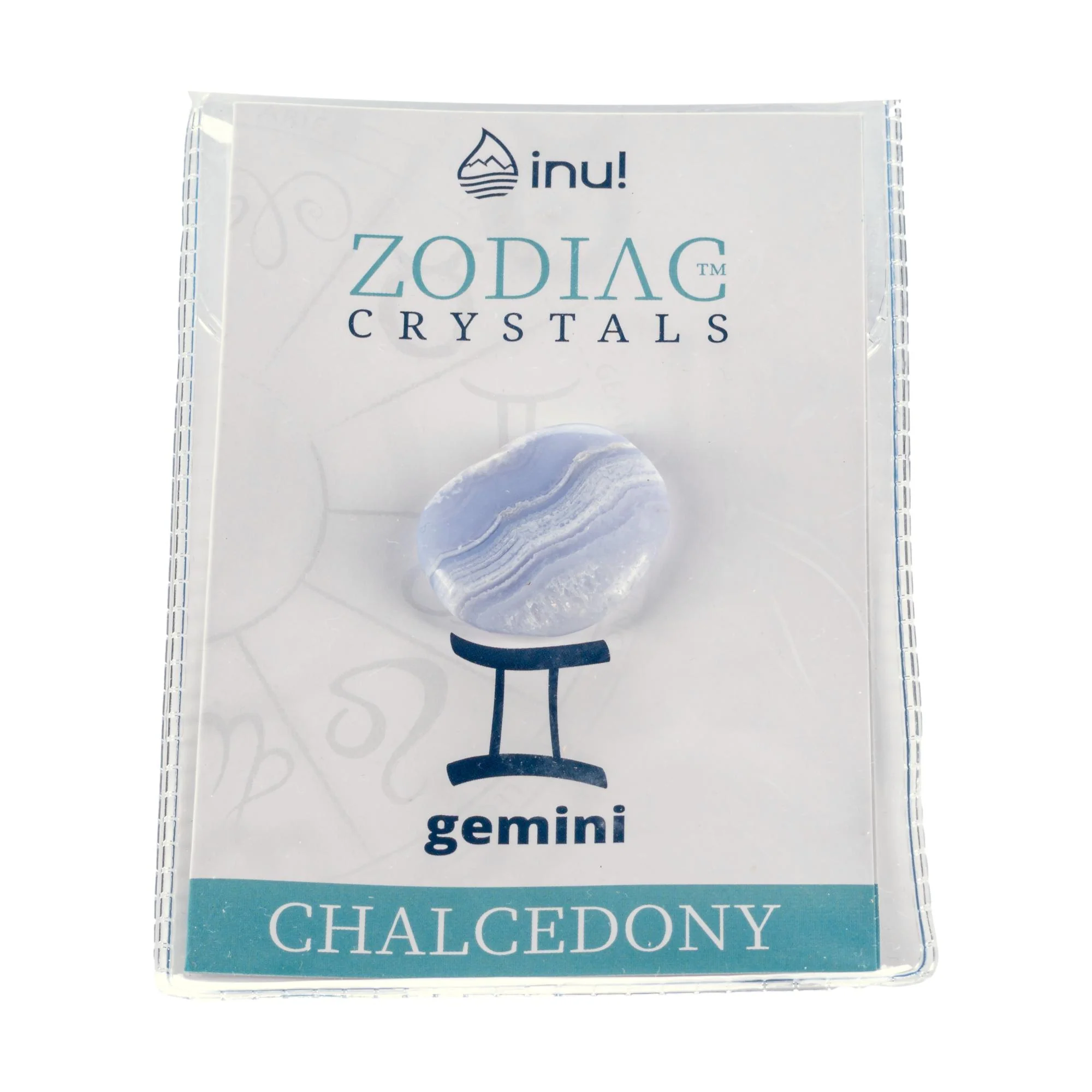 VitaJuwel Zodiac Crystal, GEMINI, Chalcedony - Image 3