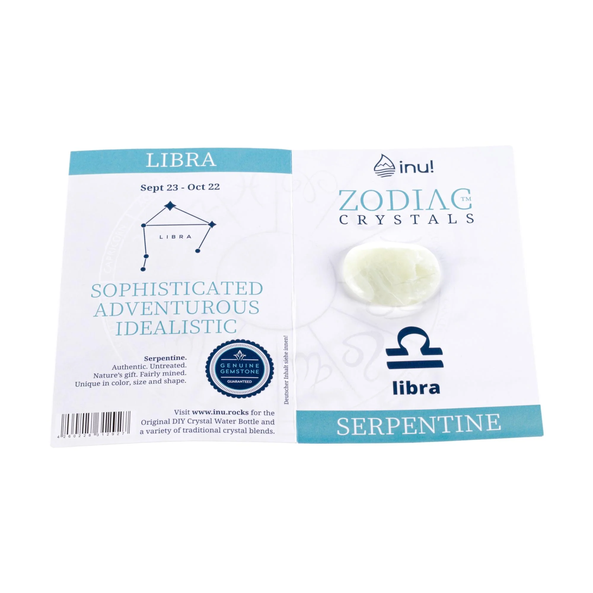 VitaJuwel Zodiac Crystal, LIBRA, Serpentine - Image 2