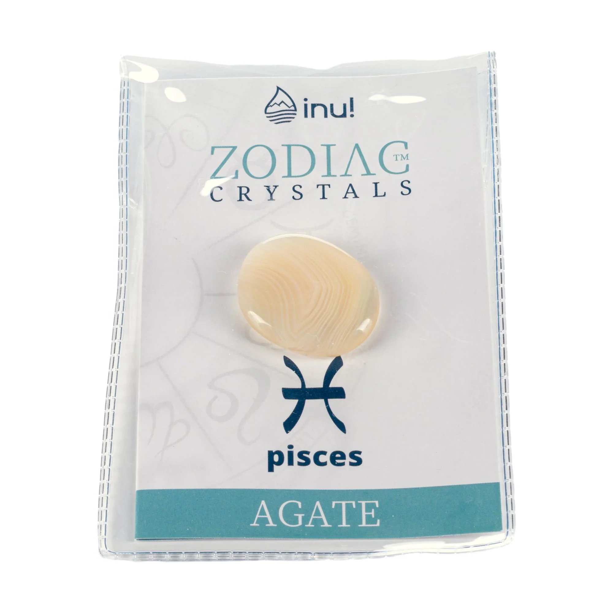 VitaJuwel Zodiac Crystal, PISCES, Agate - Image 3
