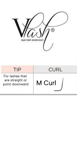 Vlash Faux Mink Lashes M-Curl, Black Lashes 5000 ct., 1-Tray - Image 2