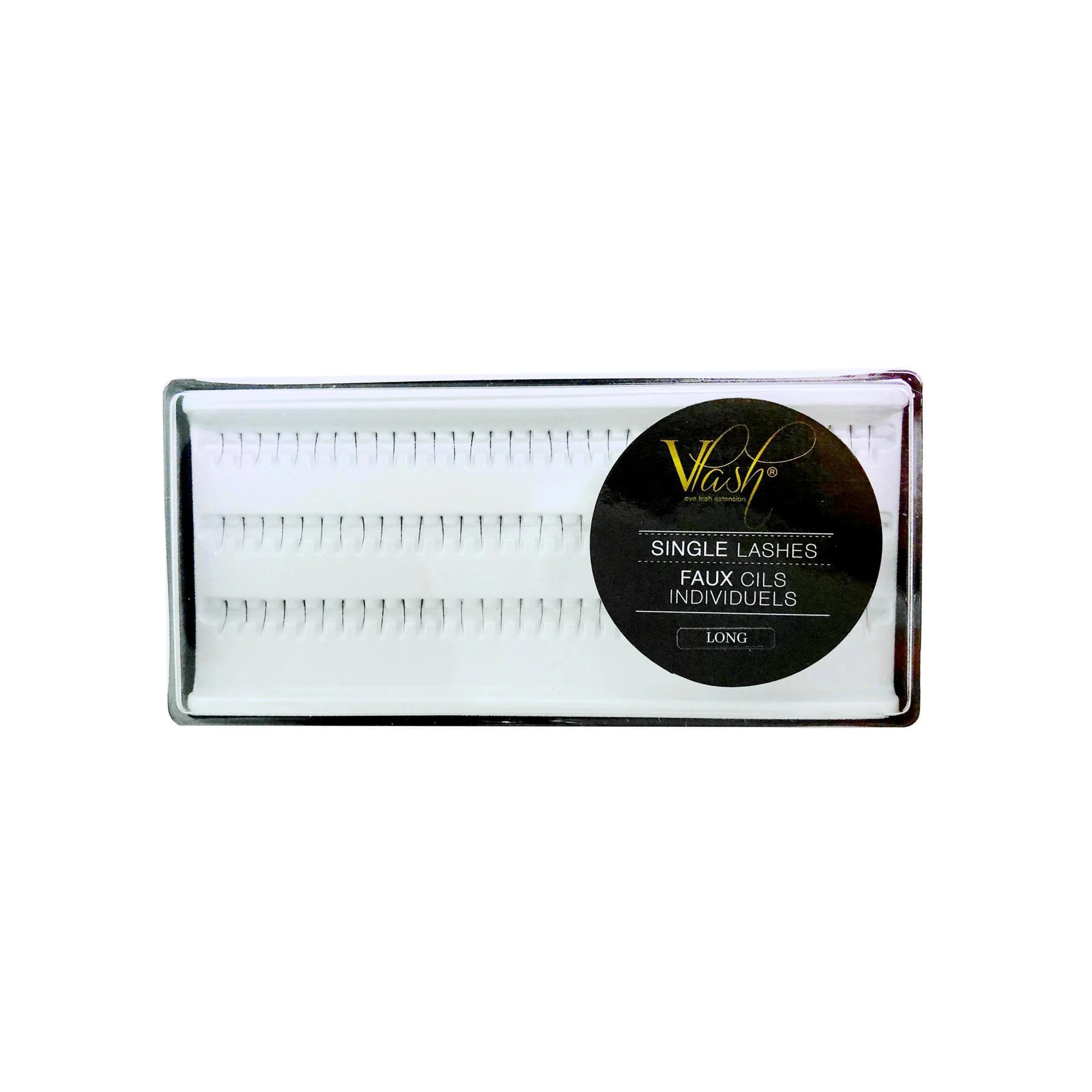 Vlash Single Lashes, Short, 90 pcs. Per Tray